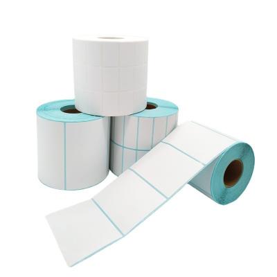 China Waterproof Custom Thermal Label 4x6 Shipping Label A6 Thermal Sticker Paper Thermal Printer Label Paper for sale