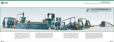 China ISO9001 afvalband het Systeem Milieubescherming van de Recyclingsmachine Te koop