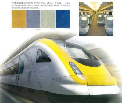 China Antimicrobial Protection PVC Floor Covering for Public Transportation for sale