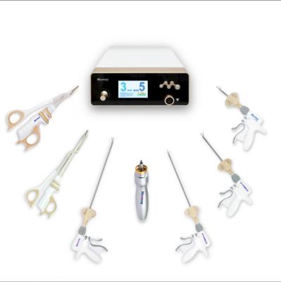 China 36cm Legths Ultrasonic Scalpel Harmonic Shear With Curved Titanium Tip for sale