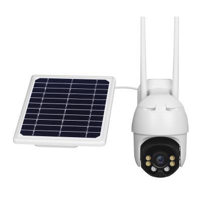 China High Quality Waterproof Night Version Solar Powered CCTV Camera 4g 360 Degree No Dead Spots 4g Solar sim Card Camera for sale