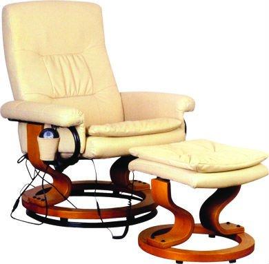 China Executive Genuine Leather Recliner Chair Living Room Furniture Recliner Chair With Stool for sale