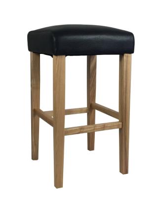 China Bar Chair Bar Stool Wood Leather Umpire Chair for sale