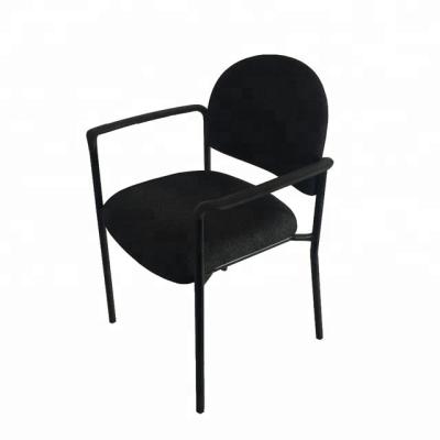 China Cheap Waiting Chair Fabric Waiting Visitor Chair With Armrest for sale