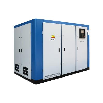 China OIL-LESS China Factory Compression Screw Two Stage Air Compressor For Sale for sale