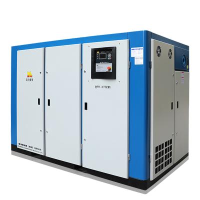 China OIL-LESS 10 Bar 110kw PM VSD AC Compressor Two Stage Air Screw Compressor For Sale for sale