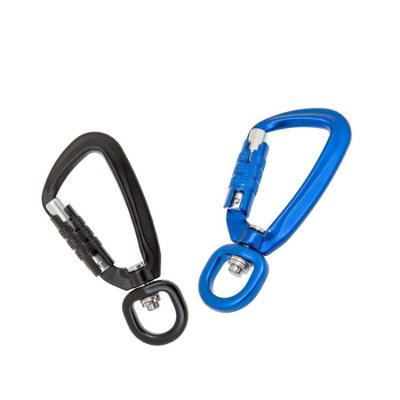 China General Industry Dog Leash Swivel Carabiner With Locking for sale