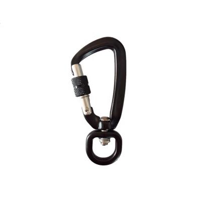 China General Industry Swivel Screw Lock Carabiner For Dog Pets for sale