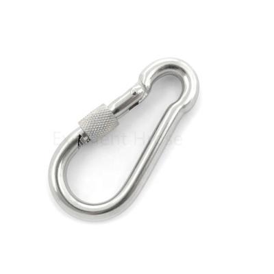 China General Industry 5mm Zinc Metal Snap Hook With Screw for sale