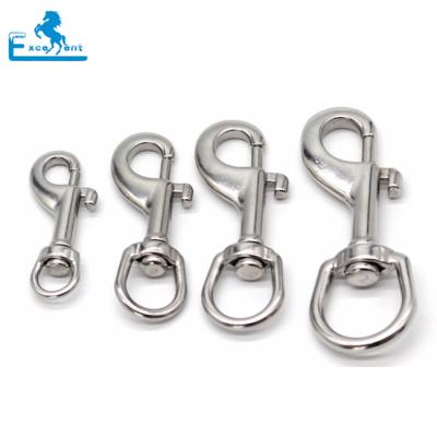 China Industry General 304 Stainless Steel Swivel Snap Hook For Dog Pets for sale