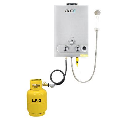 China Car Hotsale Outdoor Low Price 6L Portable Propane Water Heater for sale