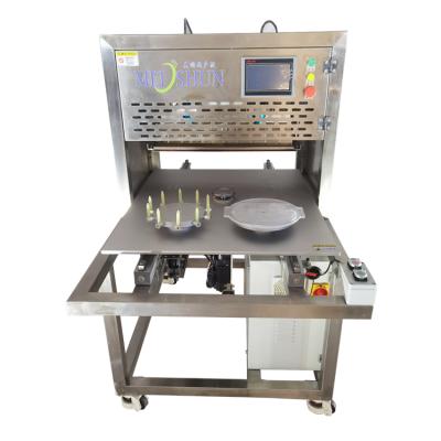 China Ultrasonic vegetable processing plant bakery equipment for cutting ambient cakes and iced cake pastries for sale