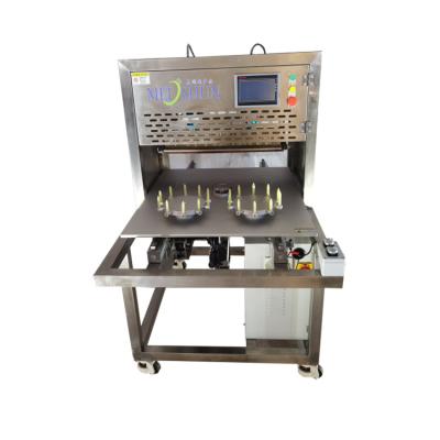 China Vegetable Processing Plant Ultrasonic Cheese Cutter Cutting Machine For Traditional Cheesecake Pastry Guillotine for sale