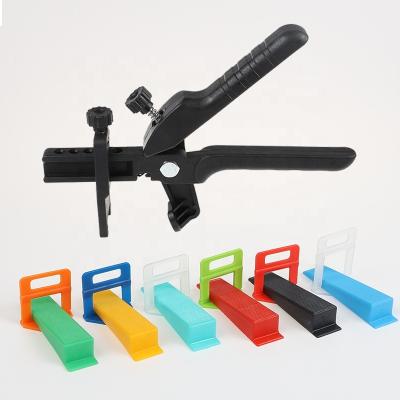 China 2.5mm modern clips for 3-12mm tile thickness plastic ceramic tile leveling clips tile leveling system for sale