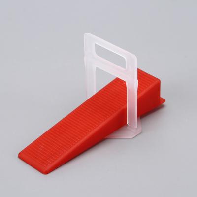 China Modern Tile Leveling System Cuts 50pcs 1mm Material Tile Leveling Tool for sale