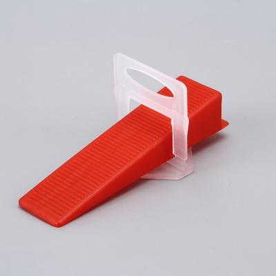 China Modern Reusable Tile Leveling System Level Wedges Tile Spacers For Flooring Wall Tile Leveling System for sale