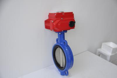 China 4-20mA Control Signal Electric Rotary Actuator , Cast Iron Modulating Valve Actuator for sale