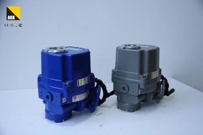 China Compacte Explosiebestendige Elektrische Actuator van Haankleppen 220VAC 50NM Te koop