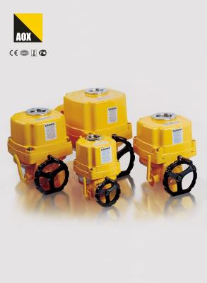 China 150NM standaard Kleine Elektrische Actuator IP67 voor Vlinder/Kogelkleppen Te koop