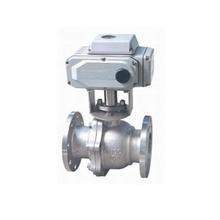 China Corrosion - Resistant Industrial Electric Floating Ball Valve DN10~100mm for sale