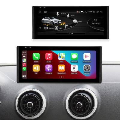 China GPS Android 11 10.25 Inch 8 Core Carplay GPS Navigation Car Multimedia Player Slim Auto Stereo Radio 4G WIFI For Audi A3 2013-2018 for sale