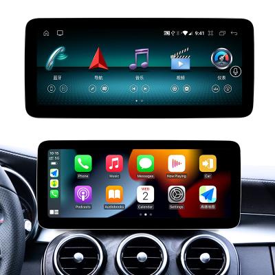 China GPS ZLH 12.3 inch Android GPS Radio Car Player For Mercedes Benz C Class W204 2015 - 2018Car DVD Player for sale