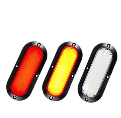 China Oval Trailer Parts 6inch LED Tail Light For Truck Trailer And RV for sale