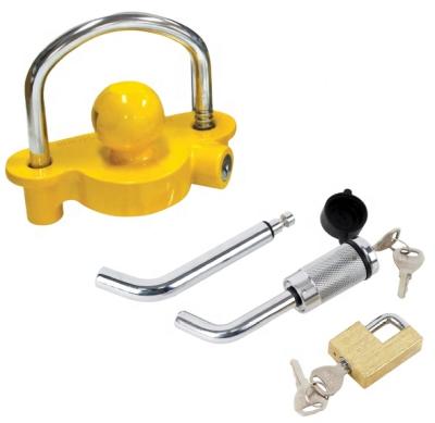 China Trailer Parts Yellow Coupler Lock Assembly For Hitch for sale