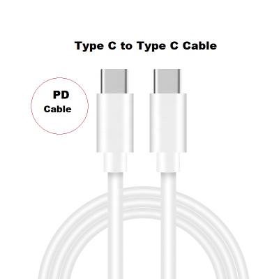 China PD Fast Charging Type C USB To Type C Cable USB-C Fast Charger Mobile Phone 5V 3A PD Fast Charging Data Cable for sale