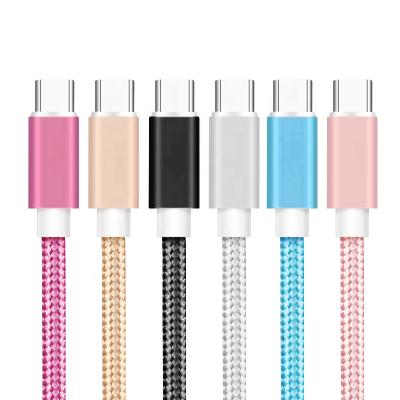 China Free Shipping USA 1m Nylon Braided Fast Charger Nylon Braided Micro USB Charging Cable For Micro Charger for sale