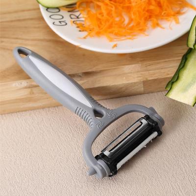 China 360 Multifunctional Rotary Potato Peeler Fruit Melon Planer Viable Cutter Manjia Degree Vegetable Grater Kitchen Accessories for sale