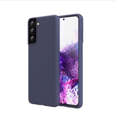 China Eco - Friendly Liquid Silicone Case For Samsung Case , For S21 S21 Ultra Soft Protective Case for sale