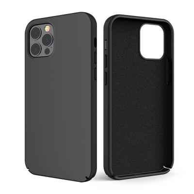 China Waterproof Slim Phone Case Matte Black Phone Case Shockproof Eco-friendly Hard Custom Fashion Envelope PC Case For iPhone 12 Promax for sale