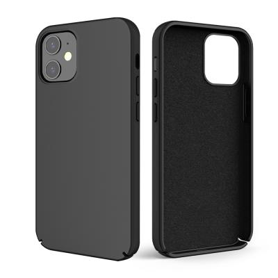 China Factory Wholesale Hot Selling Matte Black Series Hard Waterproof Cell PC Phone Cases & Accessories For iPhone 12 mini 5.4' for sale