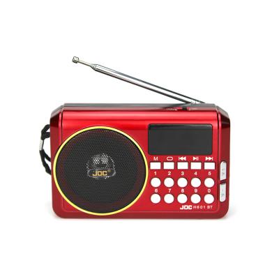 China JOC H601BT PORTABLE portable mini speaker digital radio with fm usb/tf radio slot for sale