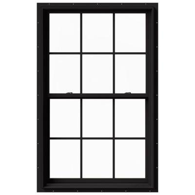 China Aluminum glazed glass windows and double swing thermal break doors for sale