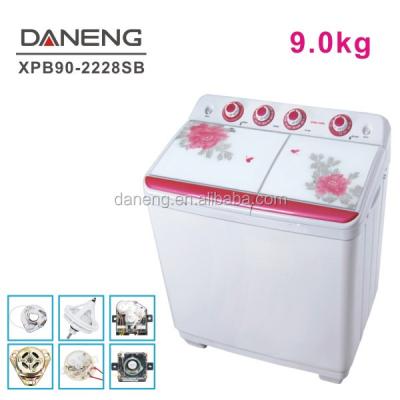 China Twin 9kg Tub Plastic Washing Machine With CE / CB for sale