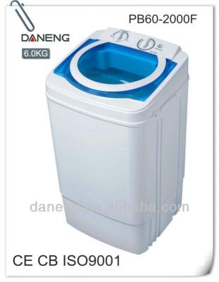 China Plastic Single Tub Washing Machine With Good Quality for sale