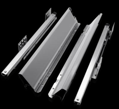 China Modern Full Extension Undermount Concealed Soft Closing Drawer Slide for sale