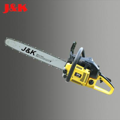 China 2-Stroke EPA Approved 62cc PETROL Chainsaw with 24 Inch Guide Bars and Saw Chain for sale