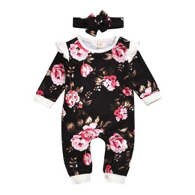 China Breathable Baby Clothes Overalls Autumn Baby Clothing Froal Rompers Newborn Toddler Onesie Clothes for sale