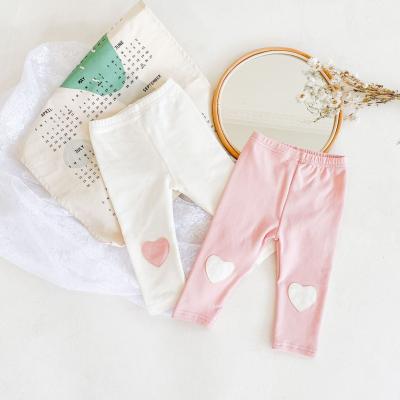 China Autumn New Baby Girl Cheap Other Cotton Pants Like Patch Nail Gaiters Cotton All-match Pants for sale