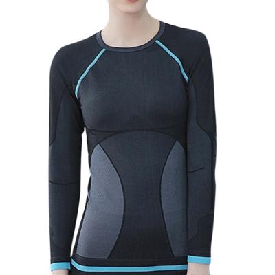 China Breathable Long Sleeve Tights Shirt Long Sleeve Plain Womens High Rated Compression Guard for sale