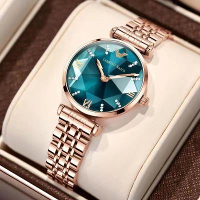 China Luxury Water Resistant Poedagar Diamond Ladies Watches Waterproof Classic Stainless Steel Watch Women Business Quartz Wristwatches for sale