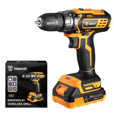 China DEKO DKCD16XL01-H10 Cordless Drill Battery 1500mAh Cordless Drill 16v Power Drill Battery DKCD16XL01-H10 for sale