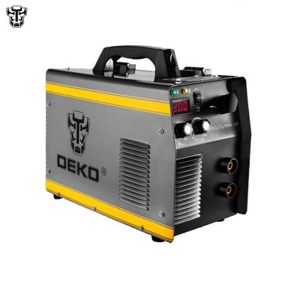 China Other DEKO MKA-200Y MIG/TIG/MMA 3 IN 1 Electric Welding Machine MIG Welder 5.6KVA 220V 50/60Hz Integrated Welding Gun for sale