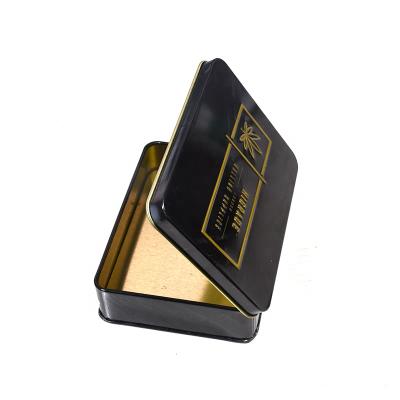 China Excellent Food Manufacturer Selling China Rectangular Metal Storage Tin Box for sale