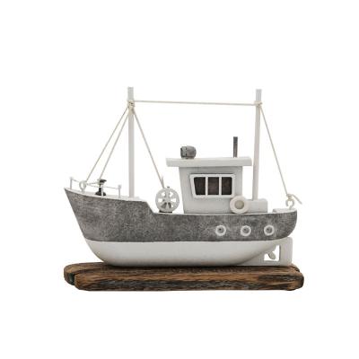 China Europe YBOX MDF Boat Home Decor Handmade Wooden Friendship Gift Souvenir for sale