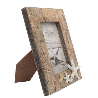 China Ocean Wood Square Handmade American Style Picutre Shape Picture Frame YBOX picutre table frame for sale