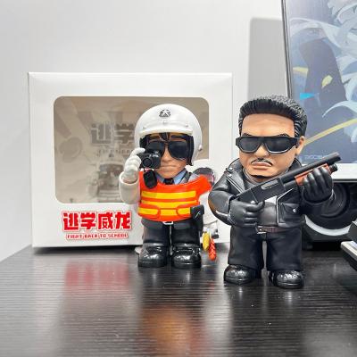 China Art & Collectible PVC soft plastic doll pendulum car ornaments pendulum anti-fall crafts sculpture for sale